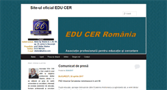 Desktop Screenshot of educer.eu